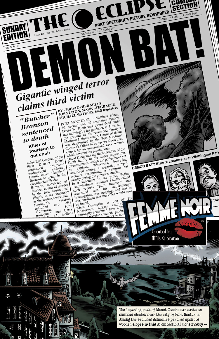 Demon Bat: Page One